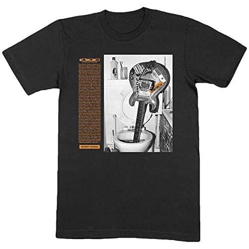Carter USM T Shirt Sheriff Fatman Band Logo Nue offiziell Herren Schwarz L von Carter USM
