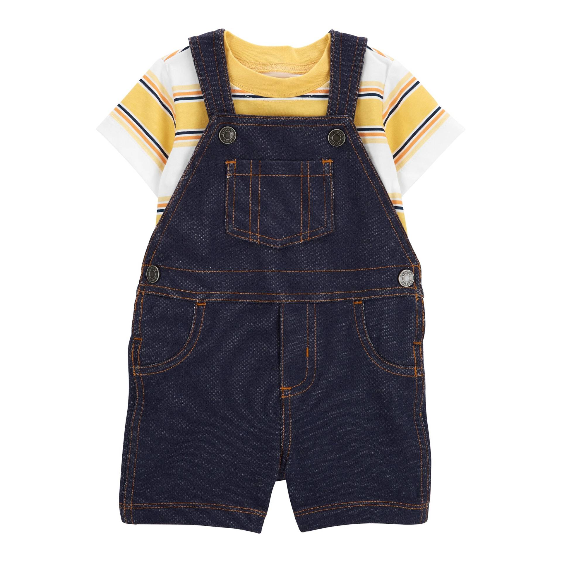 Carter's 2-tlg. Set T-Shirt und Latzhose kurz von Carter's