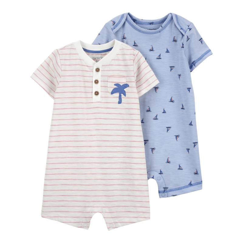 Carter's 2er-Pack Spieler Ringel Boote von Carter's