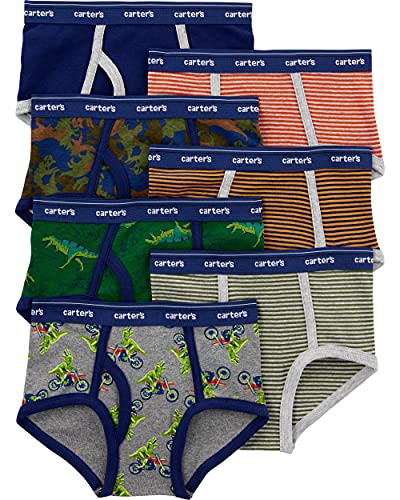 Carter's Boy`s 7er-Pack Briefs, Dino (3j765310), 4-5 von Carter's