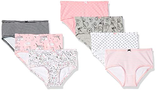 Carter's Girl's 7-Pack Weekday Stretch Cotton Panties, Dogs/Cats/Unicorn, 10-12 von Carter's