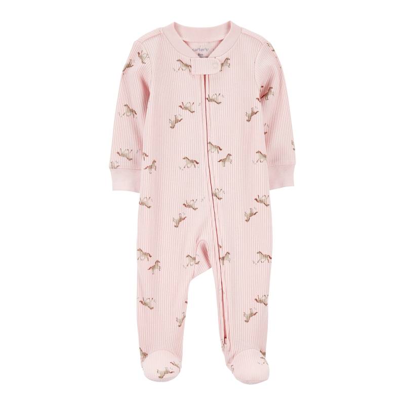 Carter's Schlafoverall mit Fuß Pferde Rippqualität von Carter's