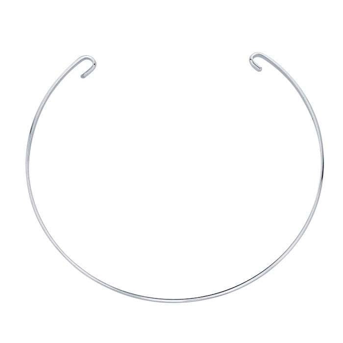 925 Sterling Silber Doppel-Haken Armreif Komponente von CarterChainCo
