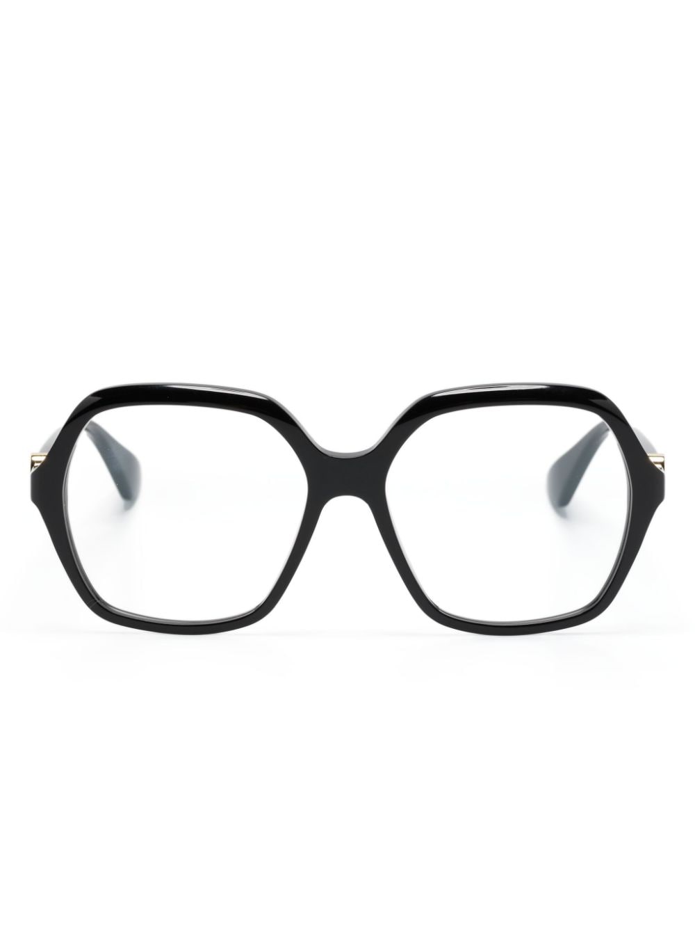 Cartier Eyewear Brille mit Oversized-Gestell - Schwarz von Cartier Eyewear