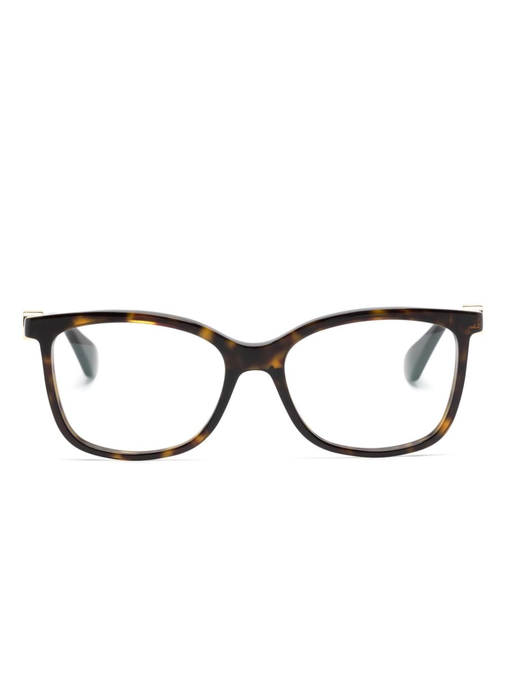 Cartier Eyewear Brille mit eckigem Gestell - Braun von Cartier Eyewear