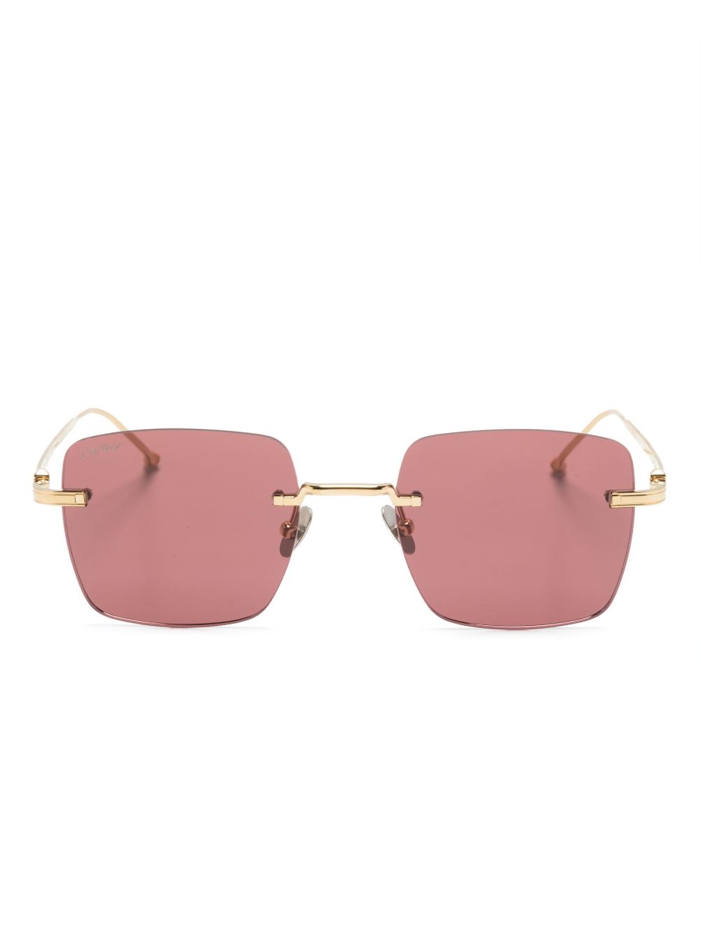 Cartier Eyewear Signature C de Cartier Precious Sonnenbrille - Gold von Cartier Eyewear