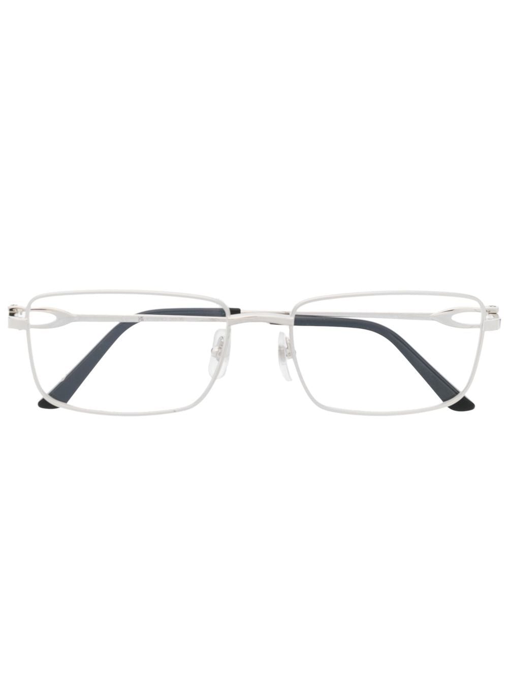 Cartier Eyewear Brille mit eckigem Gestell - Silber von Cartier Eyewear