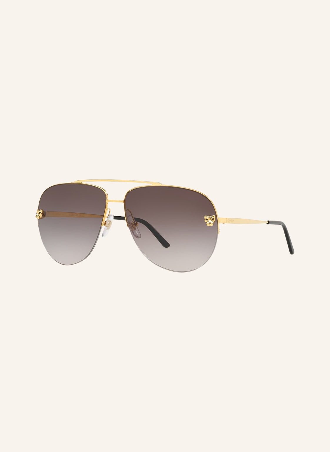 Cartier Sonnenbrille ct0065s gold von Cartier