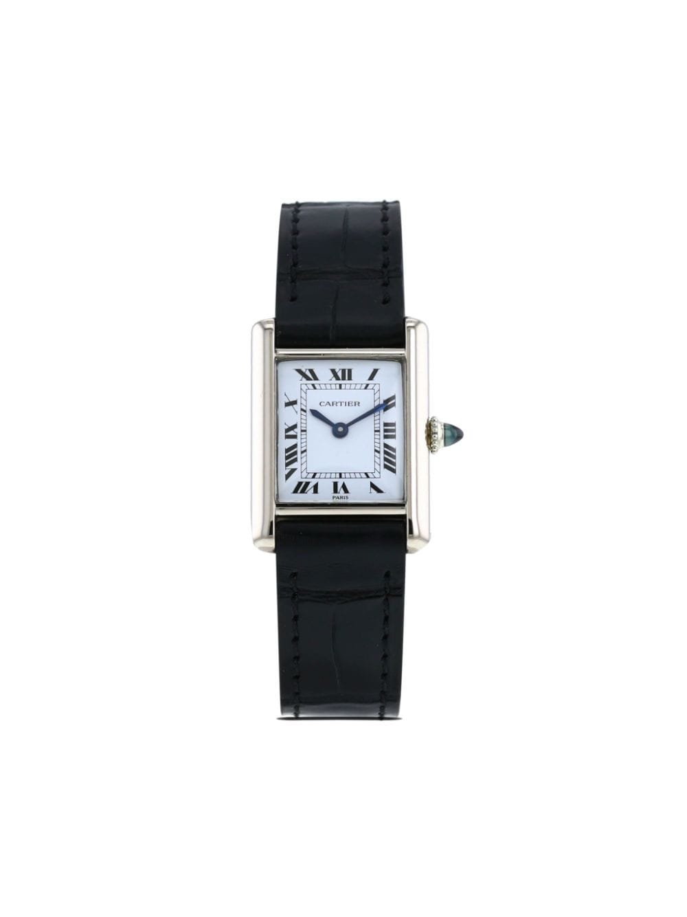 Cartier 1970s pre-owned Tank 27mm - Weiß von Cartier