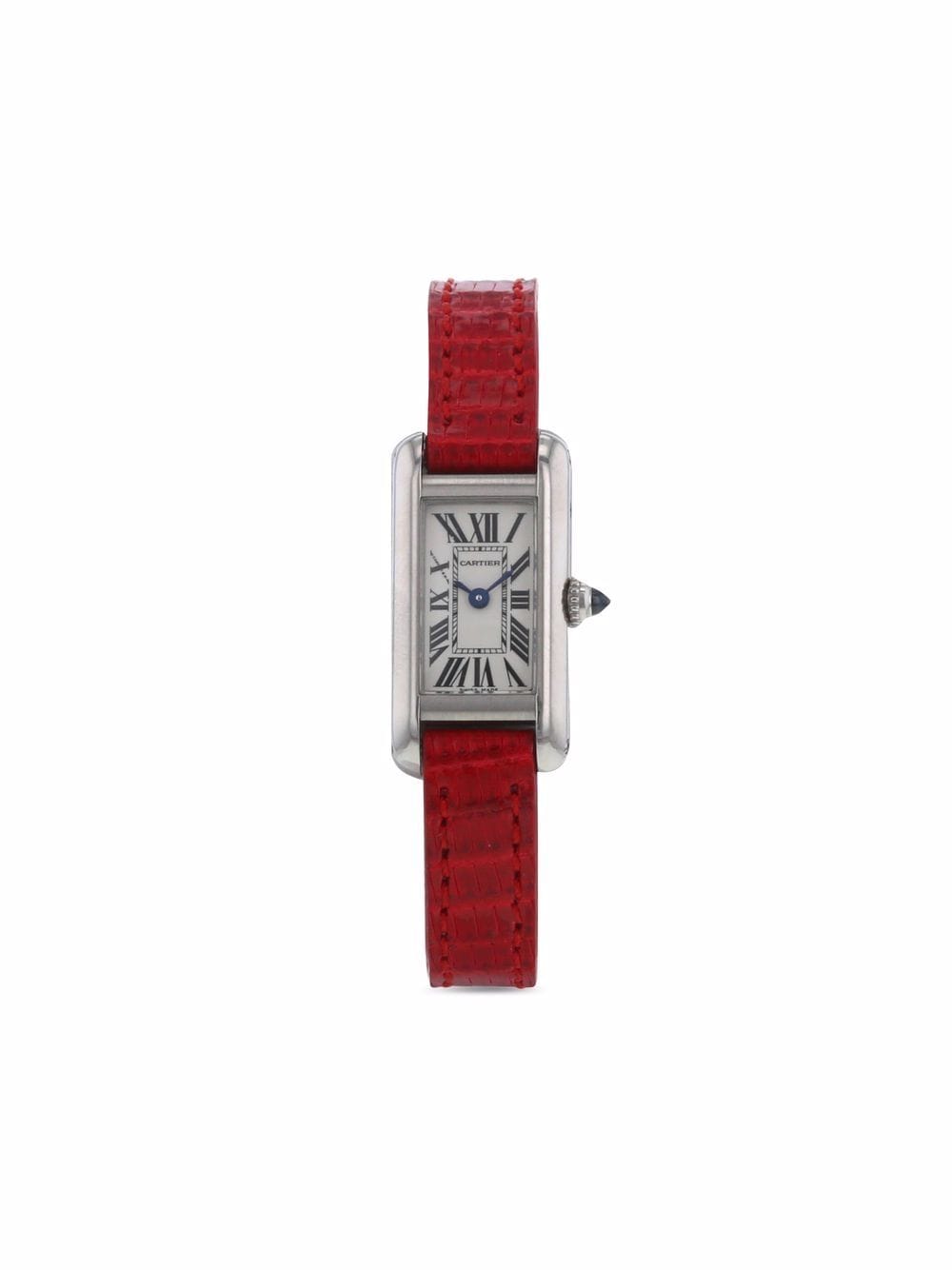 Cartier 1990 pre-owned Mini Tank 14mm - Weiß von Cartier