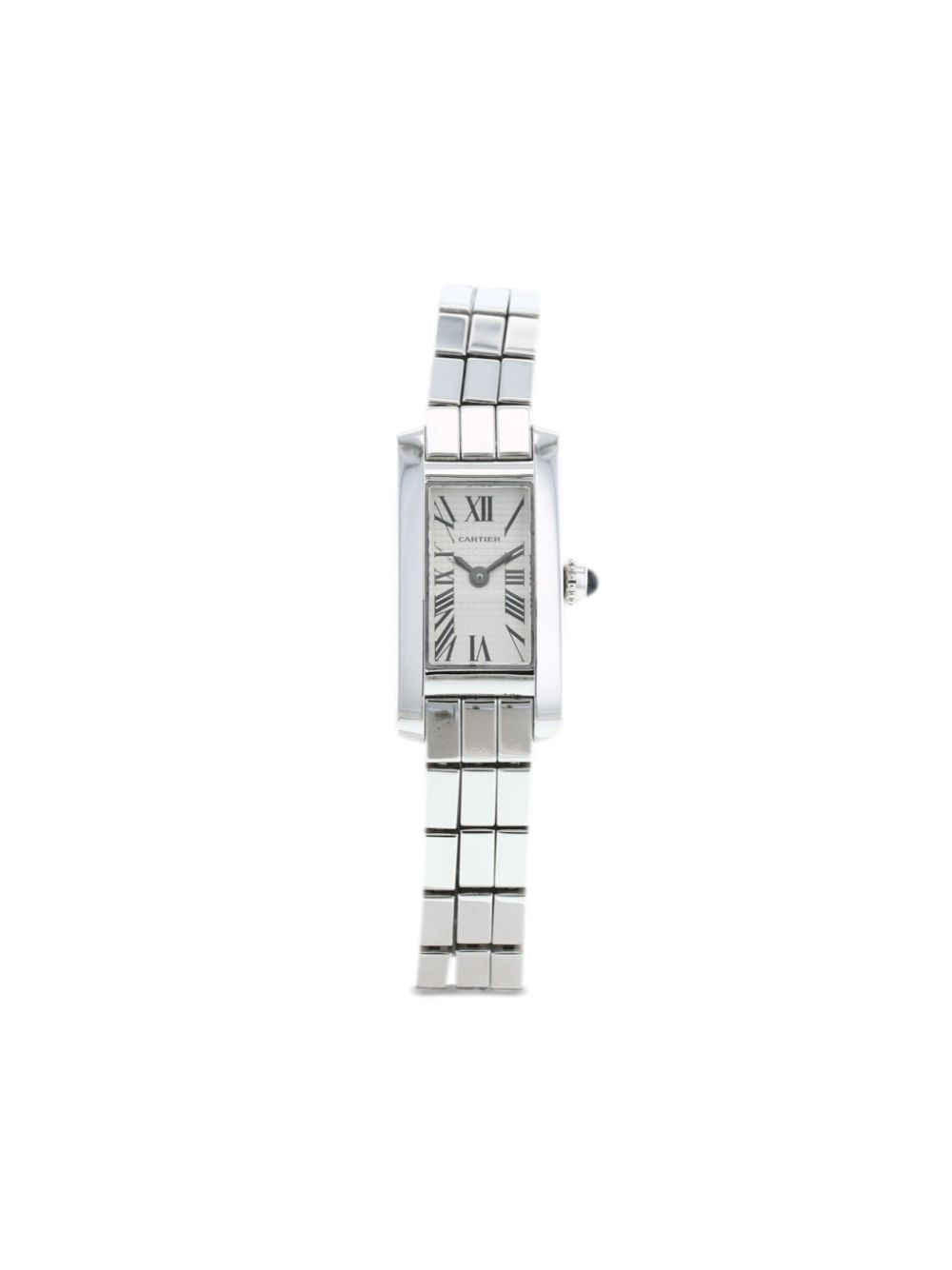 Cartier 1990 pre-owned Tank Americaine Armbanduhr 14mm - Silber von Cartier