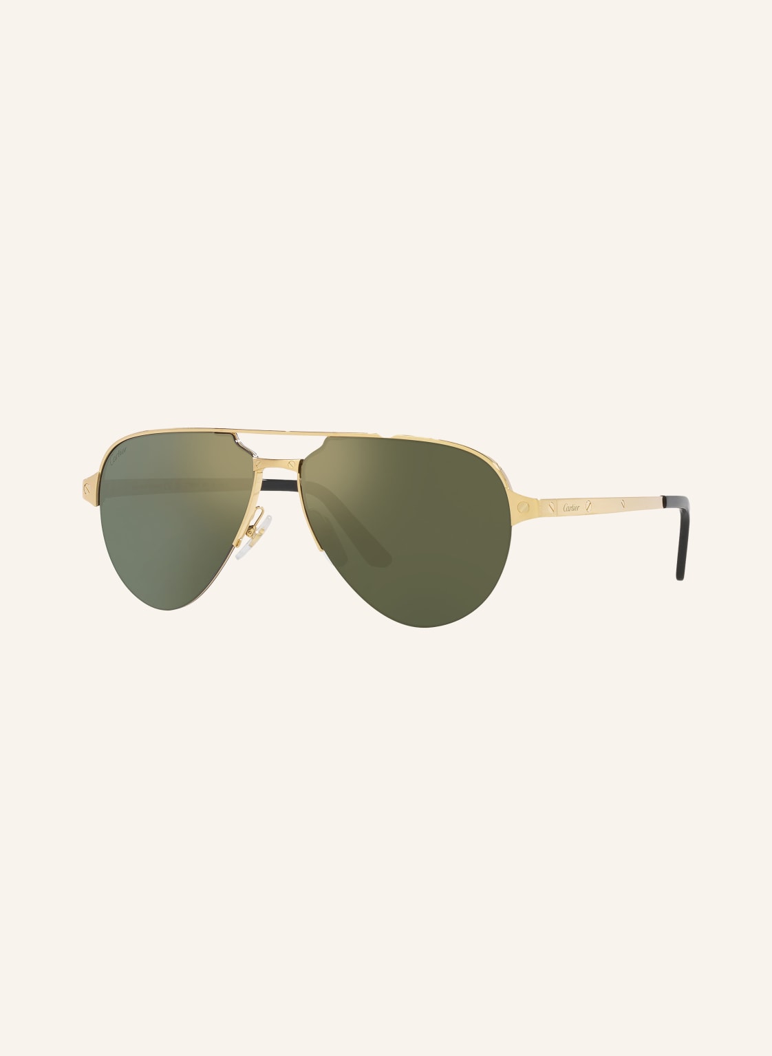 Cartier Sonnenbrille ct0386s gold von Cartier