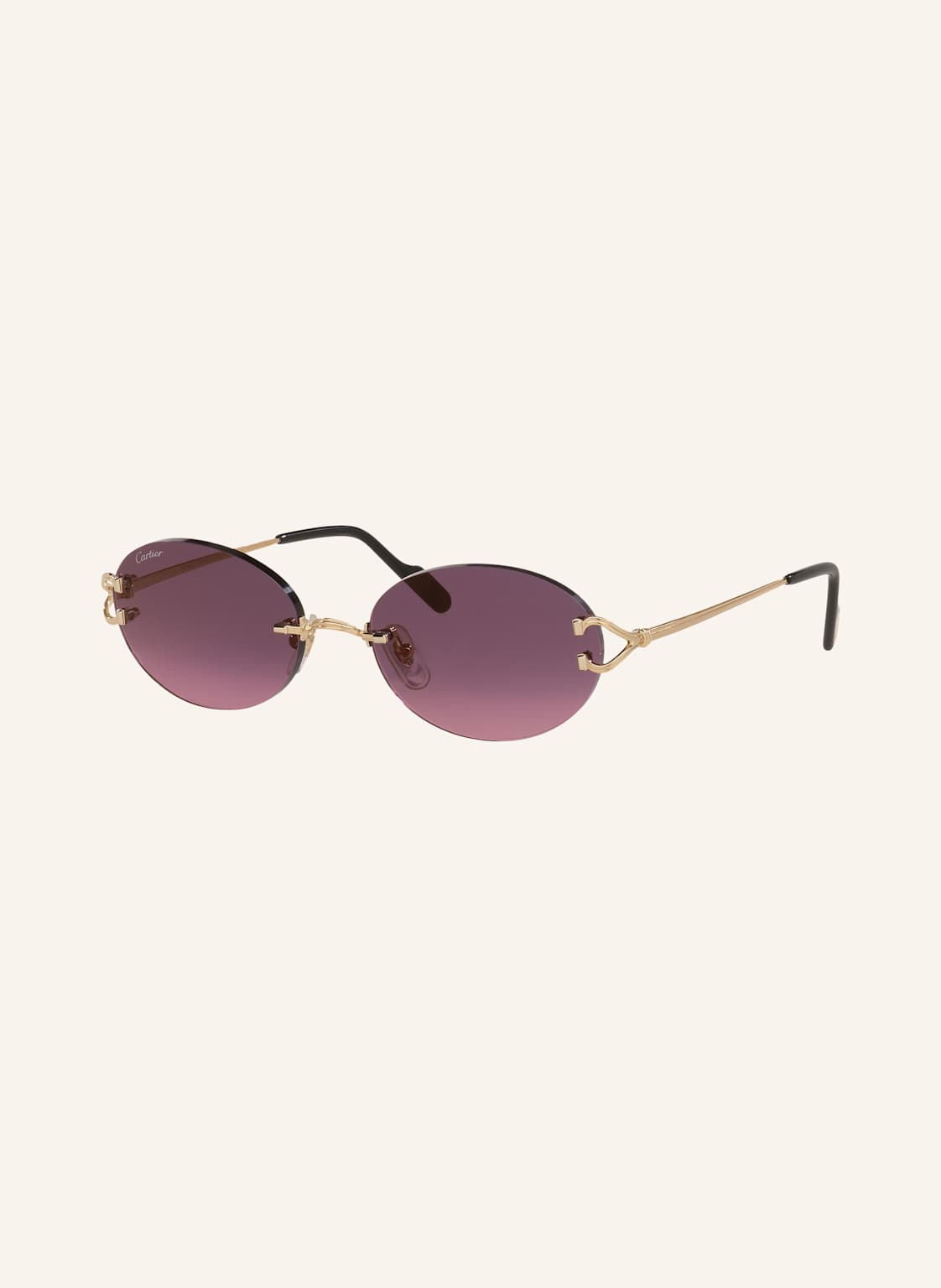 Cartier Sonnenbrille ct0551s gold von Cartier