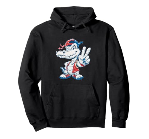 Chill Peace Zeichen Alligator Kostüm für Jungen und Mädchen Pullover Hoodie Chill Peace Zeichen Alligator Kostüm für Jungen und Mädchen Pullover Hoodie von Cartoon Alligator Outfit