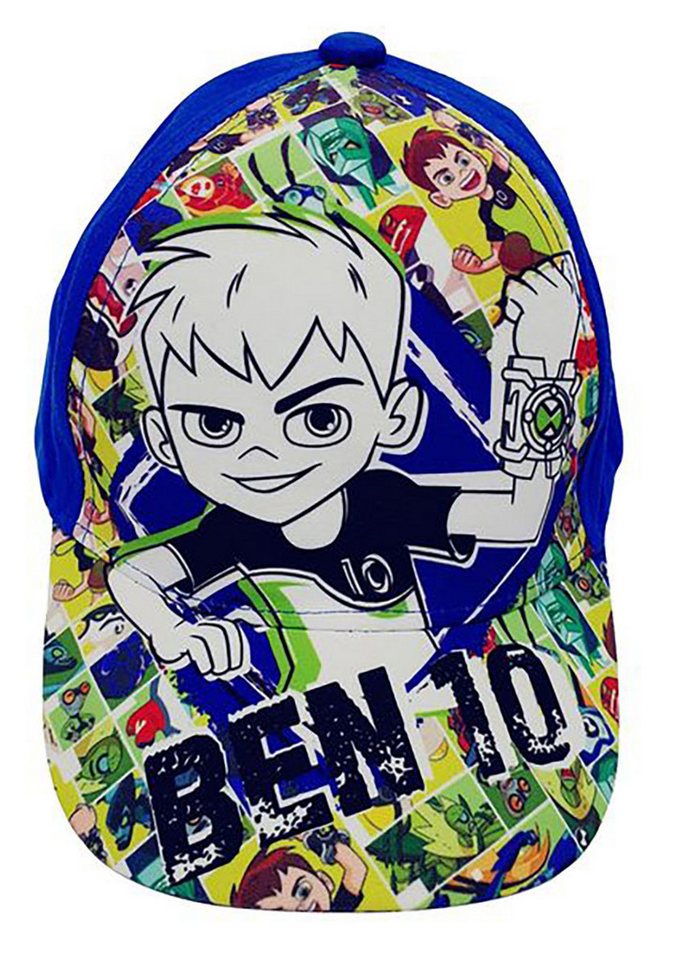 Cartoon Network Baseball Cap Ben10 Kappe Kinder, mit Ben & Aliens Blau Gr. 52 von Cartoon Network