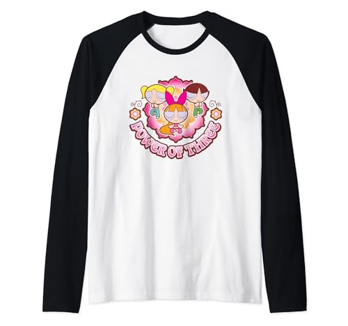 Powerpuff Girls Power of Three Raglan von Cartoon Network