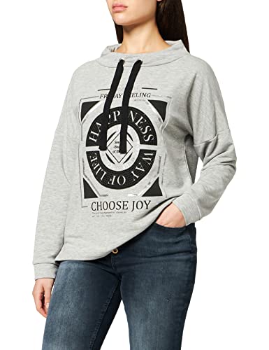 CARTOON WORLD Damen 2374/7864 Sweatshirt, Grau/Schwarz, 32 von Cartoon