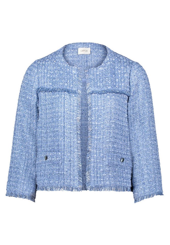 Cartoon Blusenblazer Blazerjacke Kurz 3/4 Arm von Cartoon