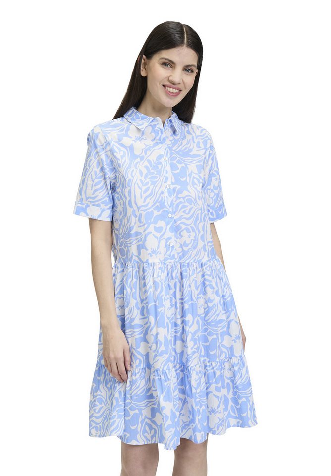 Cartoon Blusenkleid Damen Sommerkleid Blusenkleid mit Taschen Form von Cartoon