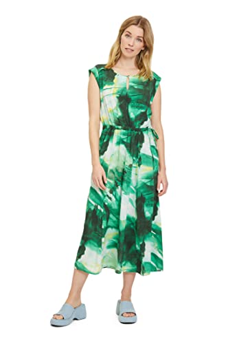 Cartoon Damen 1601/7191 Kleid, Green/Green, 34 von Cartoon