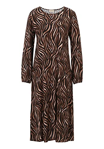 Cartoon Damen 1617/7190 Kleid, Brown/Black, 34 von Cartoon