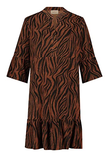 Cartoon Damen 1618/7191 Kleid, Brown/Black, 40 von Cartoon