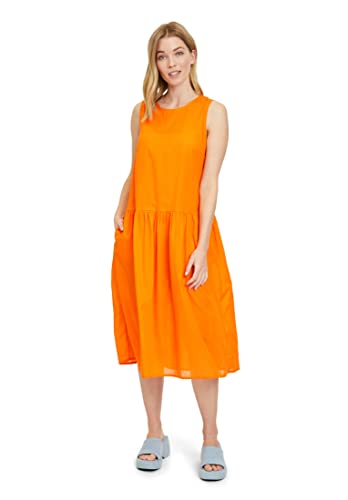 Cartoon Damen 1623/7280 Kleid, Orange Tiger, 34 von Cartoon