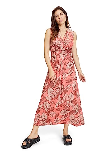 Cartoon Damen Maxikleid ohne Arm Pink/Brown,36 von Cartoon