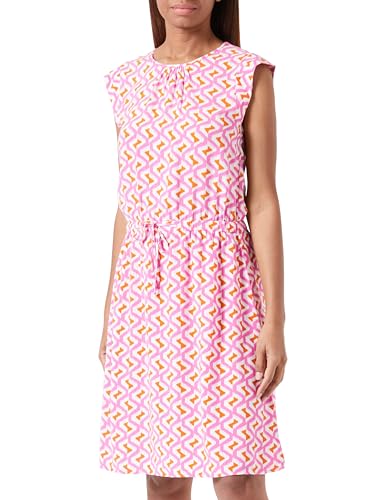 Cartoon Damen Sommerkleid mit Muster Pink/Orange,44 von Cartoon