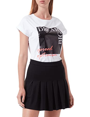 Cartoon Damen 2493/7009 T-Shirts, White/Black, 34 von Cartoon