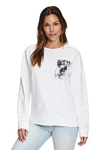 Cartoon Damen 2497/7450 Sweatshirts, White/Black, 36 von Cartoon