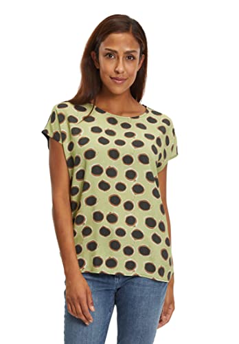 Cartoon Damen 2577/7578 T-Shirts, Green/Black, 42 von Cartoon