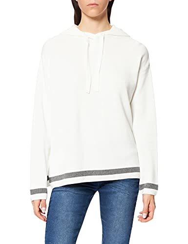 Cartoon Damen 5204/7183 Pullover, White/Grey, 38 von Cartoon