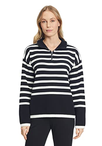 Cartoon Damen 5423/7082 Pullover, Black/Cream, 36 von Cartoon