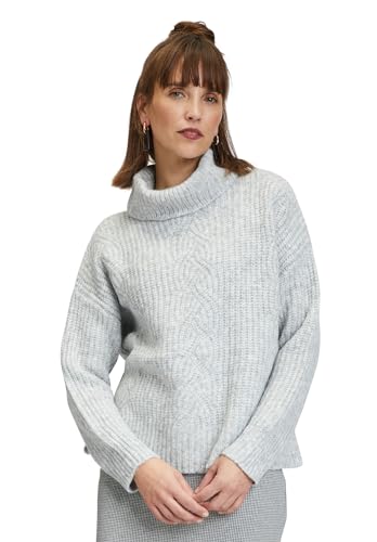 Cartoon Damen 5483/7085 Pullover, Light Grey Melange, 36 von Cartoon