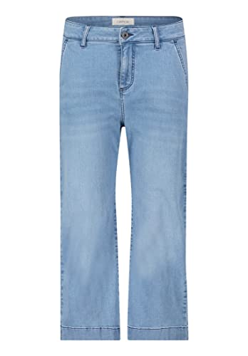 Cartoon Damen Stretch-Jeans mit aufgesetzten Taschen Blau,36 von Cartoon