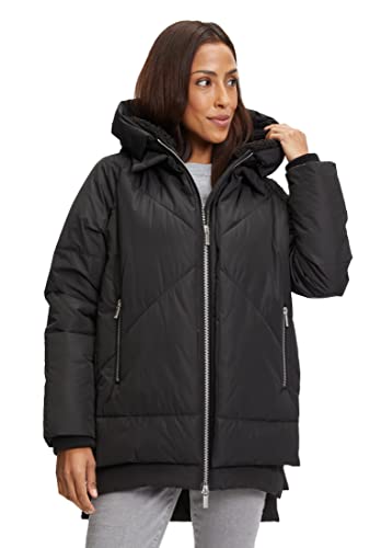 Cartoon Damen Outdoorjacke mit Kapuze Schwarz,36 von Cartoon