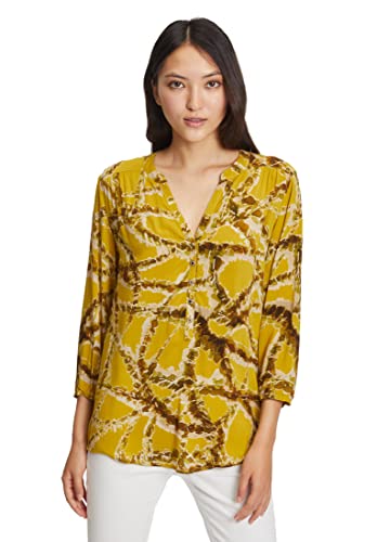 Cartoon Damen 8882/7235 Bluse, Yellow/Camel, 42 von Cartoon