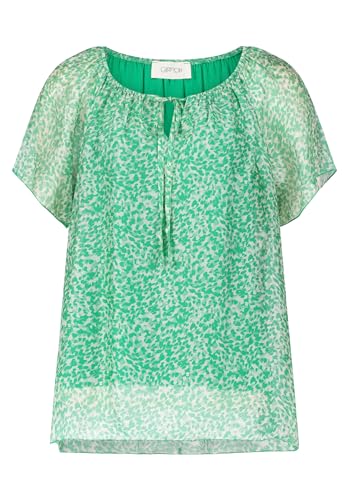 Cartoon Damen 8970/7171 Bluse, Green/White, 34 von Cartoon