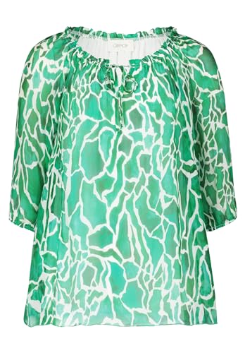 Cartoon Damen 8971/7168 Bluse, Green/White, 36 von Cartoon