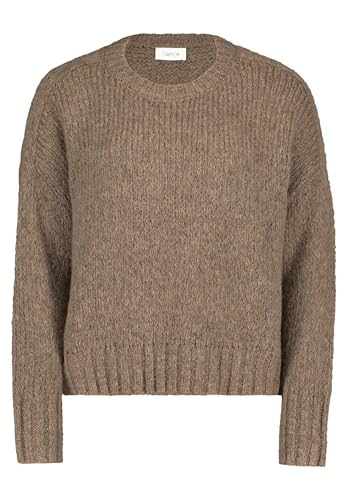 Cartoon Damen Basic-Pullover mit Rundhalsausschnitt Hellbraun,40 von Cartoon