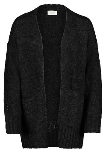 Cartoon Damen Basic-Strickjacke mit Taschen Anthracite Melange,42 von Cartoon