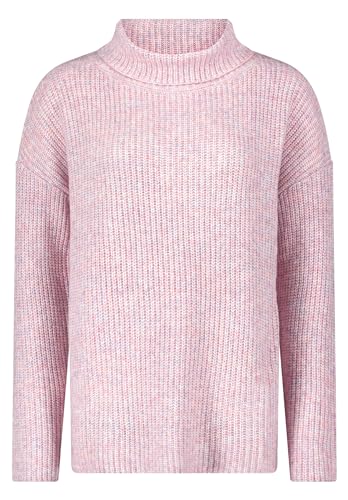 Cartoon Damen Basic-Strickpullover mit Turtle Neck Middle Pink Melange,38 von Cartoon