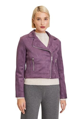 Cartoon Damen Bikerjacke mit Reißverschlusstaschen Vintage Violet,36 von Cartoon