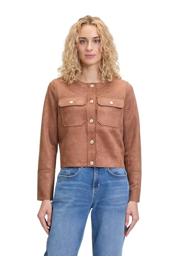 Cartoon Damen Blazer-Jacke mit Taschen 42, Brown Patina von Cartoon