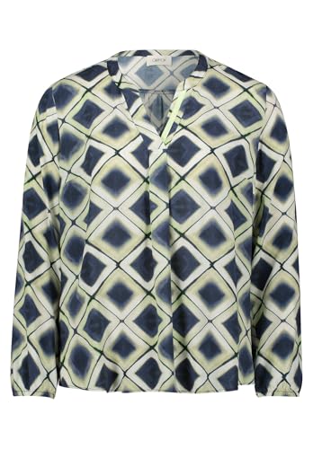 Cartoon Damen Blusenshirt mit Muster 44, Dark Blue/Green Cartoon Damen Blusenshirt mit Muster 44, Dark Blue/Green von Cartoon