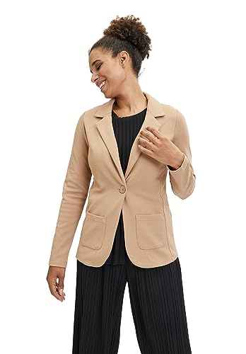 Cartoon Damen Casual-Blazer mit Reverskragen Cinnamon Swirl,34 von Cartoon