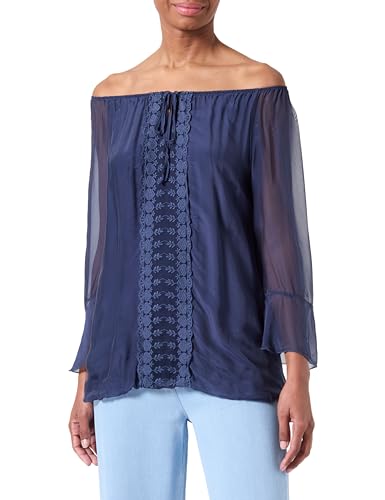 Cartoon Damen 8261/7388 Blusen, Baritone Blue, 38 EU von Cartoon