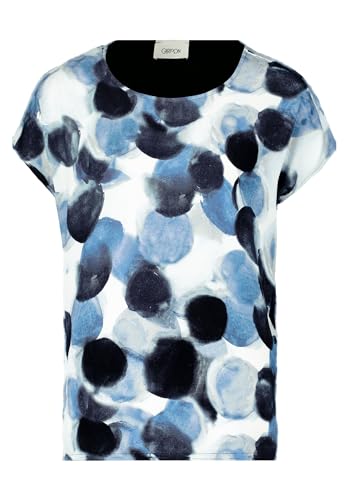 Cartoon Damen Casual-Shirt mit Print Light Blue-Blue,38 von Cartoon