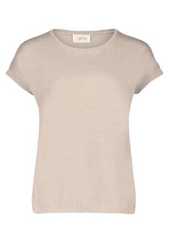 Cartoon Damen Casual-Shirt mit Rundhalsausschnitt 42, Nature/Silver Cartoon Damen Casual-Shirt mit Rundhalsausschnitt 42, Nature/Silver von Cartoon